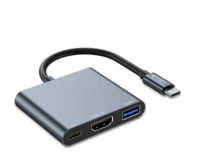 موزع USB-C متعدد المنافذ 3 في 1