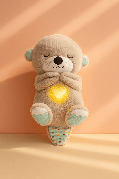 Heartbeat & Light - Up Belly Bear