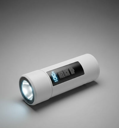 Rechargeable LED Flashlight with Foldable Panels