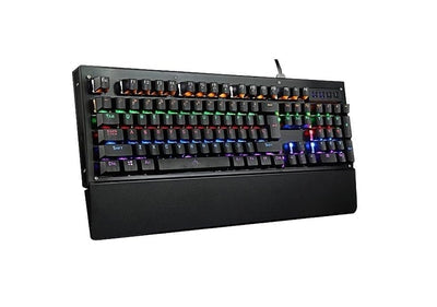 لوحة مفاتيح ألعاب بإضاءة RGB متدرجة الألوان