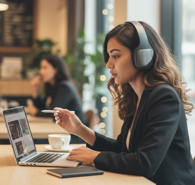 Wireless Bluetooth Headphones (Hi - Fi Audio)