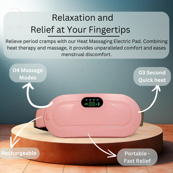 BeMe ProTM Period Cramp for Back/Belly(Menstrual) Pain Relief - راحة تقلصات الدورة الشهرية ProTM