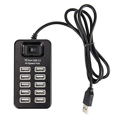 موزع طاقة USB بـ 10 منافذ