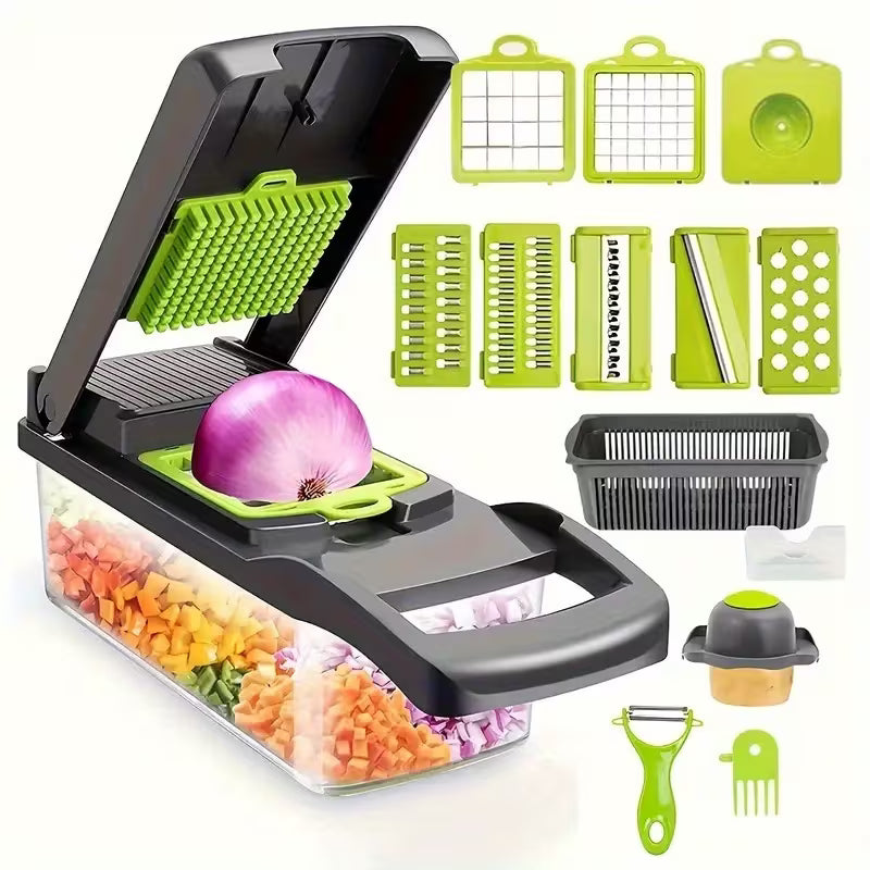 16 - in - 1 Vegetable Cutter - قطاعة خضروات 16 في 1