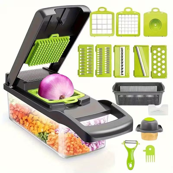 16 - in - 1 Vegetable Cutter - قطاعة خضروات 16 في 1
