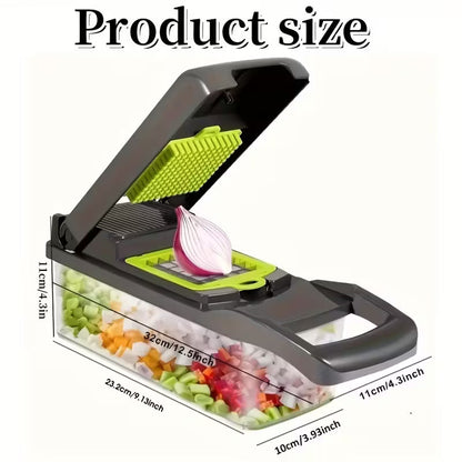 16-in-1 Vegetable Cutter - قطاعة خضروات 16 في 1