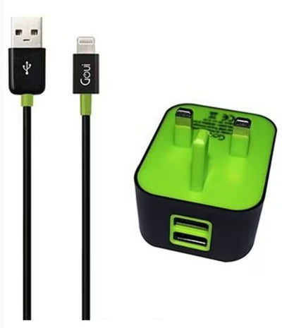 شاحن حائط USB 2 في 1