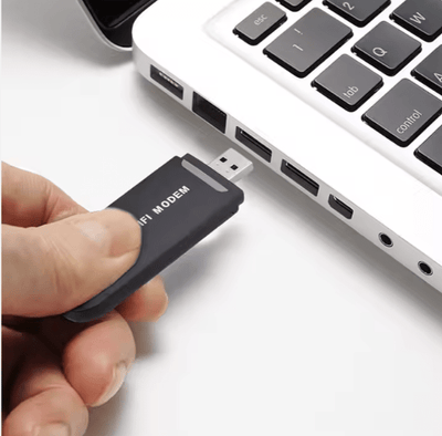 مودم USB 4G LTE 3 في 1 مع نقطة اتصال Wi-Fi