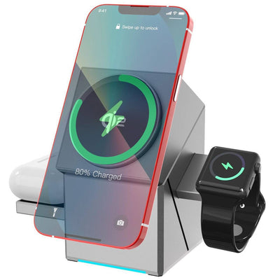 3 - in - 1 Magnetic Wireless Charger