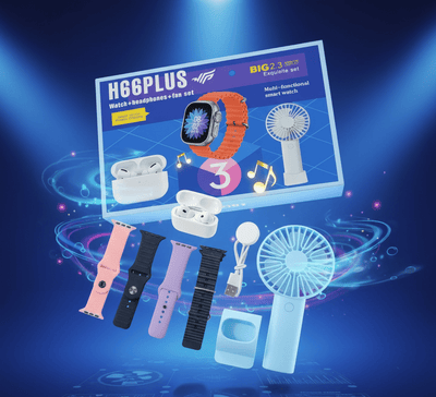 3 - in - 1 Smart Watch Set