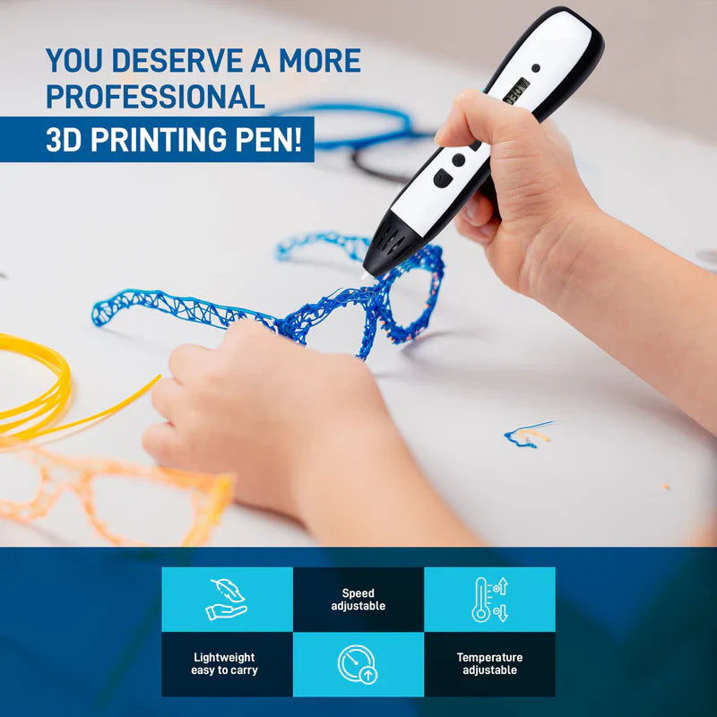 🎁ترويج اليوم وفر 65%، 𝟑𝐃 𝐏𝐫𝐢𝐧𝐭𝐢𝐧𝐠 𝐏𝐞𝐧 𝐏𝐫𝐨™ - قلم الطباعة ثلاثية الأبعاد