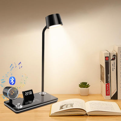 4 - in - 1 Wireless Charger with BT Speaker