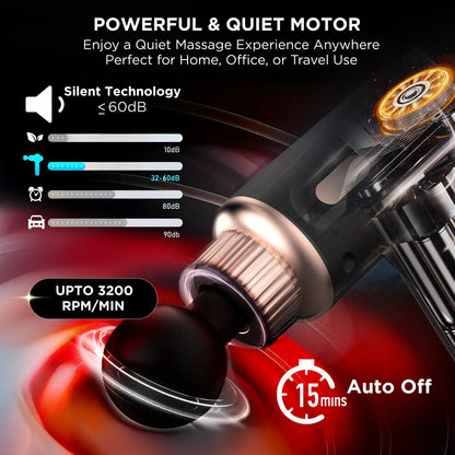 Dynamo™ Rechargeable Gun Massager - مدلك بندقية قابلة للشحن