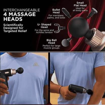 𝐃𝐲𝐧𝐚𝐦𝐨™ - Heavy-Duty Portable Cordless Massage Gun