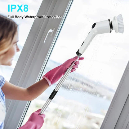 CleanMax™ - Cordless Cleaning Brush with 9 Interchangeable Heads