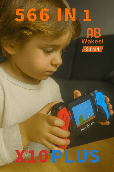 AB Wakeel - 2 - in - 1 Handheld Game