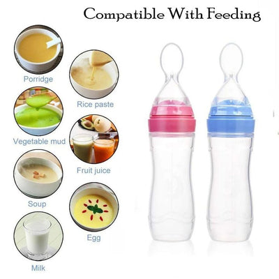 Baby Silicone Spoon Bottle (MHP - 068)