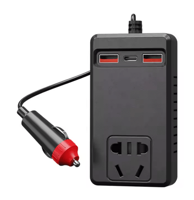 C12 - عاكس طاقة السيارة الذكي مع منافذ USB