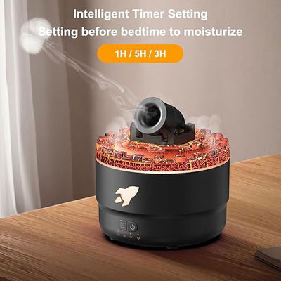 Cannon Aromatherapy Machine with Colorful Light
