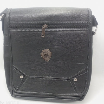 Casual Leather Crossbody Bag