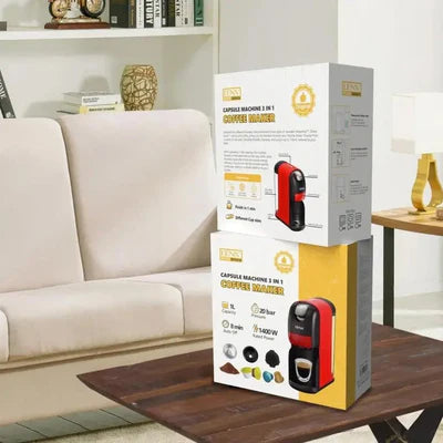 Denx - 3 - in - 1 Capsule Coffee Maker