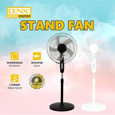 Denx - Oscillating Stand Fan