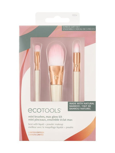 EcoTools - مجموعة فُرش صغيرة، أقصى لمعان