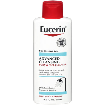 Eucerin - لوشن ومنظف العناية بالبشرة
