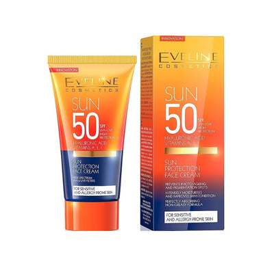 Eveline Cosmetics - كريم الحماية من الشمس للوجه SPF 50