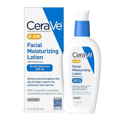 لوشن مرطب للوجه مع عامل حماية من الشمس SPF 30