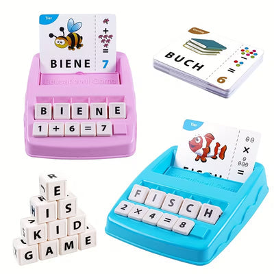 EduSmart - 2 - in - 1 Spelling & Math Learning Machine