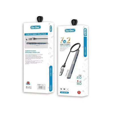 موزع USB "جو-ديس" 7 في 1