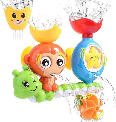 Happy Bath - Time Water Spray Bath Toy Set for Kids