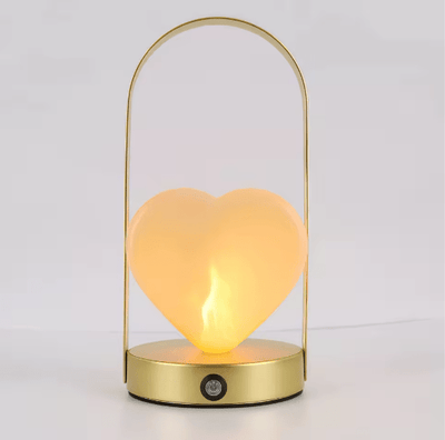 Heart - Shaped LED Night Lamp