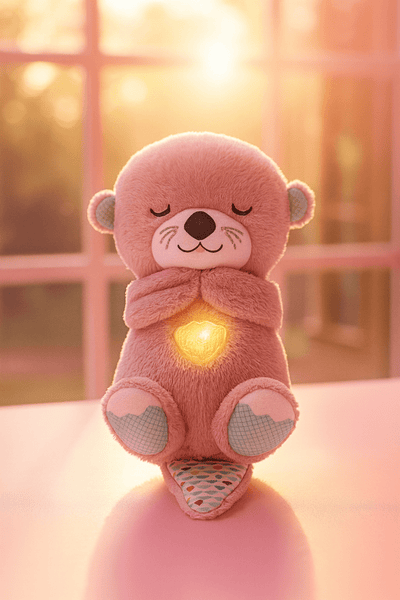 Heartbeat & Light - Up Belly Bear