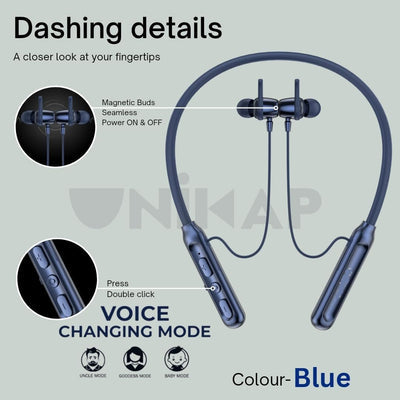 HEPU - Bluetooth Wireless Neckband Earphones