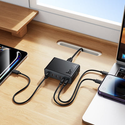 Hoco - 6 - in - 1 Fast Charger