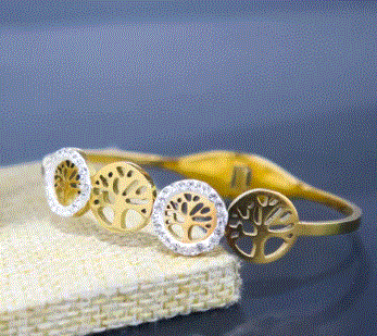 Hollow Tree Womens Bracelet