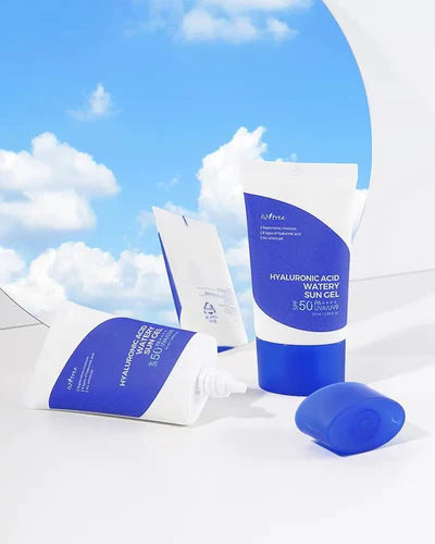 جل مائي بحمض الهيالورونيك الواقي من الشمس (SPF 50)
