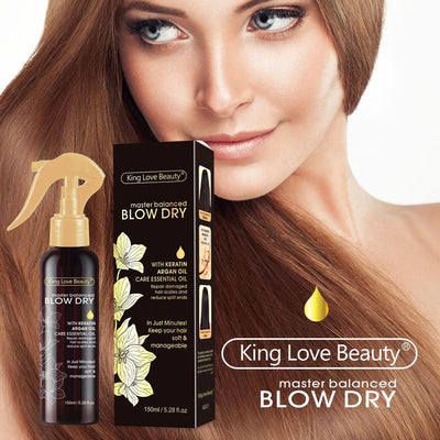 King Love Beauty - زيت الأرجان لتجفيف الشعر