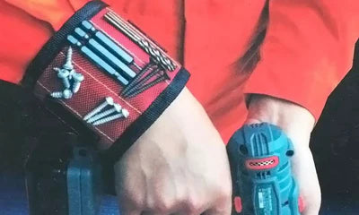 سوار مغناطيسي لتثبيت الأدوات للمسامير وريش المثقاب