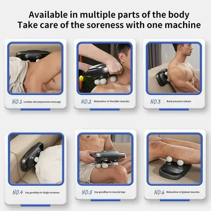 🎁 عرض اليوم الأخير وفر 65% - 𝐄𝐚𝐬𝐲𝐂𝐨𝐦𝐟𝐨𝐫𝐭™ مسدس تدليك استرخاء العضلات رباعي الرؤوس