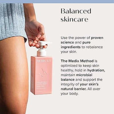 Medix 5.5 - Hyaluronic Cica Extract Hydrate & Renew Body Cream