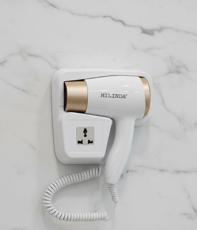 Milinda - Wall - Mounted Hair Dryer