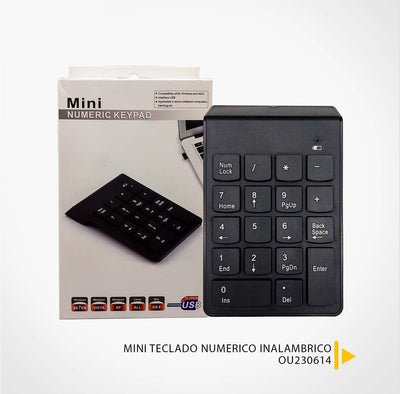 Mini USB Numeric Keypad