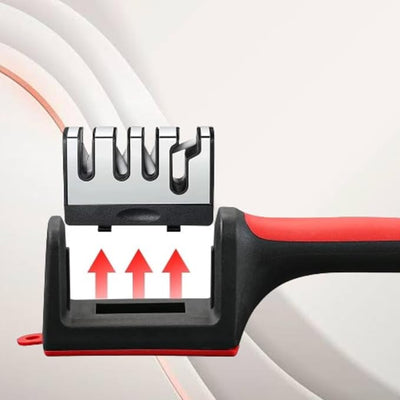 Multi - Slot Knife Sharpener with Handle