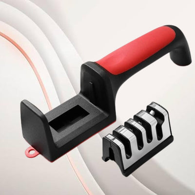 Multi - Slot Knife Sharpener with Handle