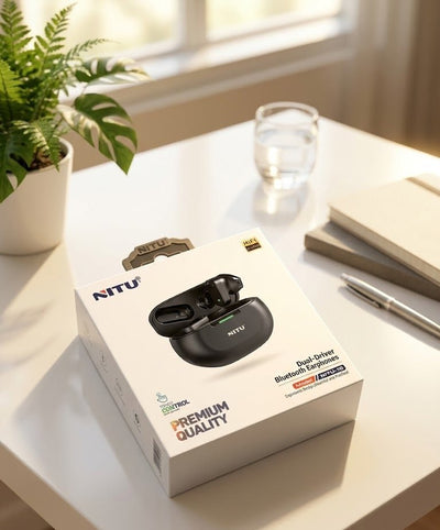 Nitu - Dual - Driver Bluetooth Earphones
