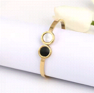 Rome Womens Stainless Steel Bangle