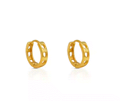 Womens Heart Earring